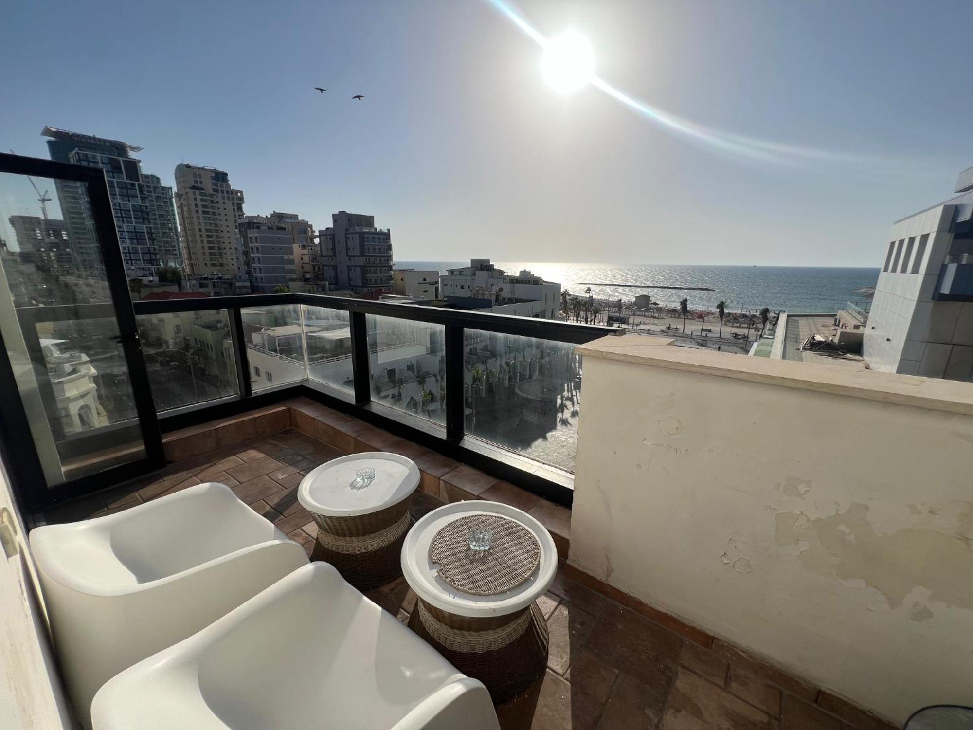 3bedrooms With Balcony And Shelter Yarkon15 *